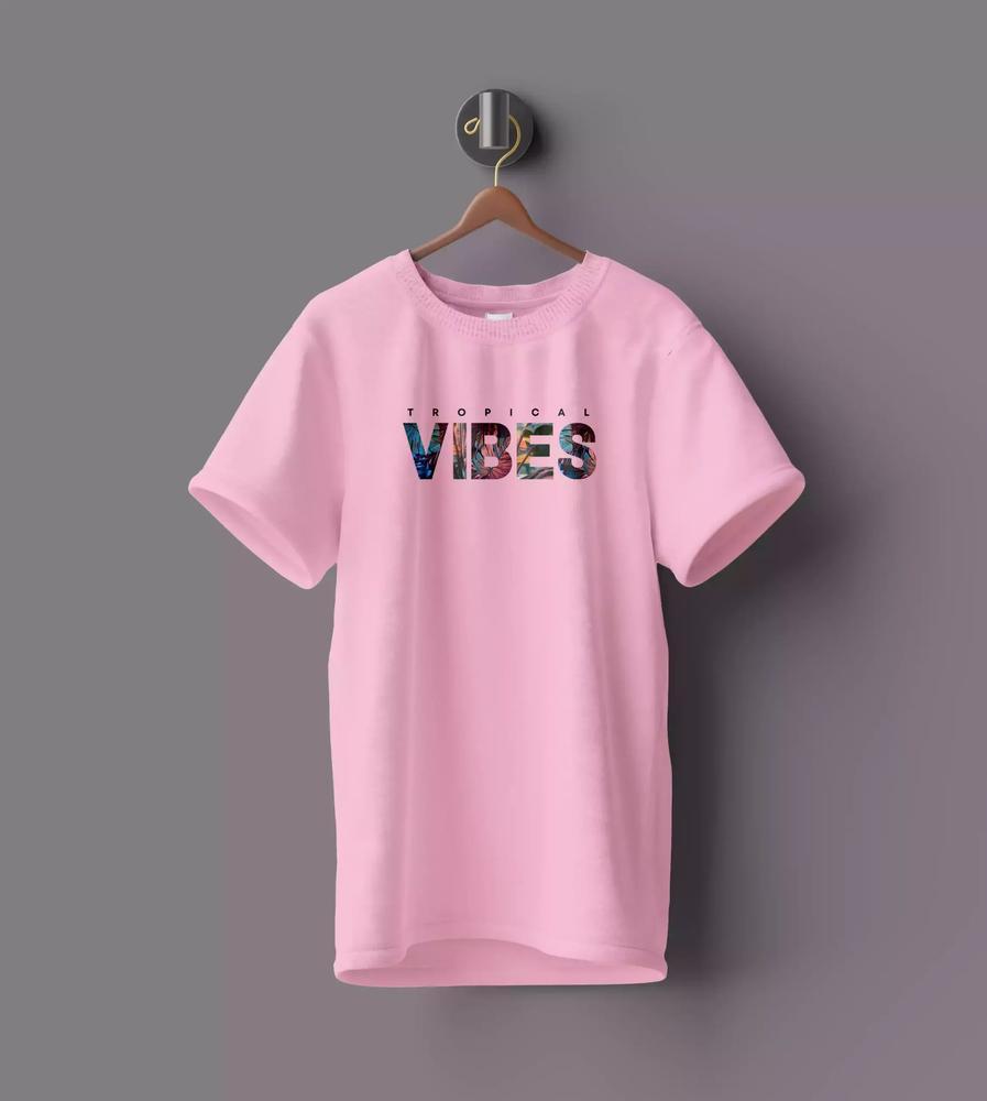 T-Shirt for Men Cotton Printed Graphic T-Shirt - Crewneck