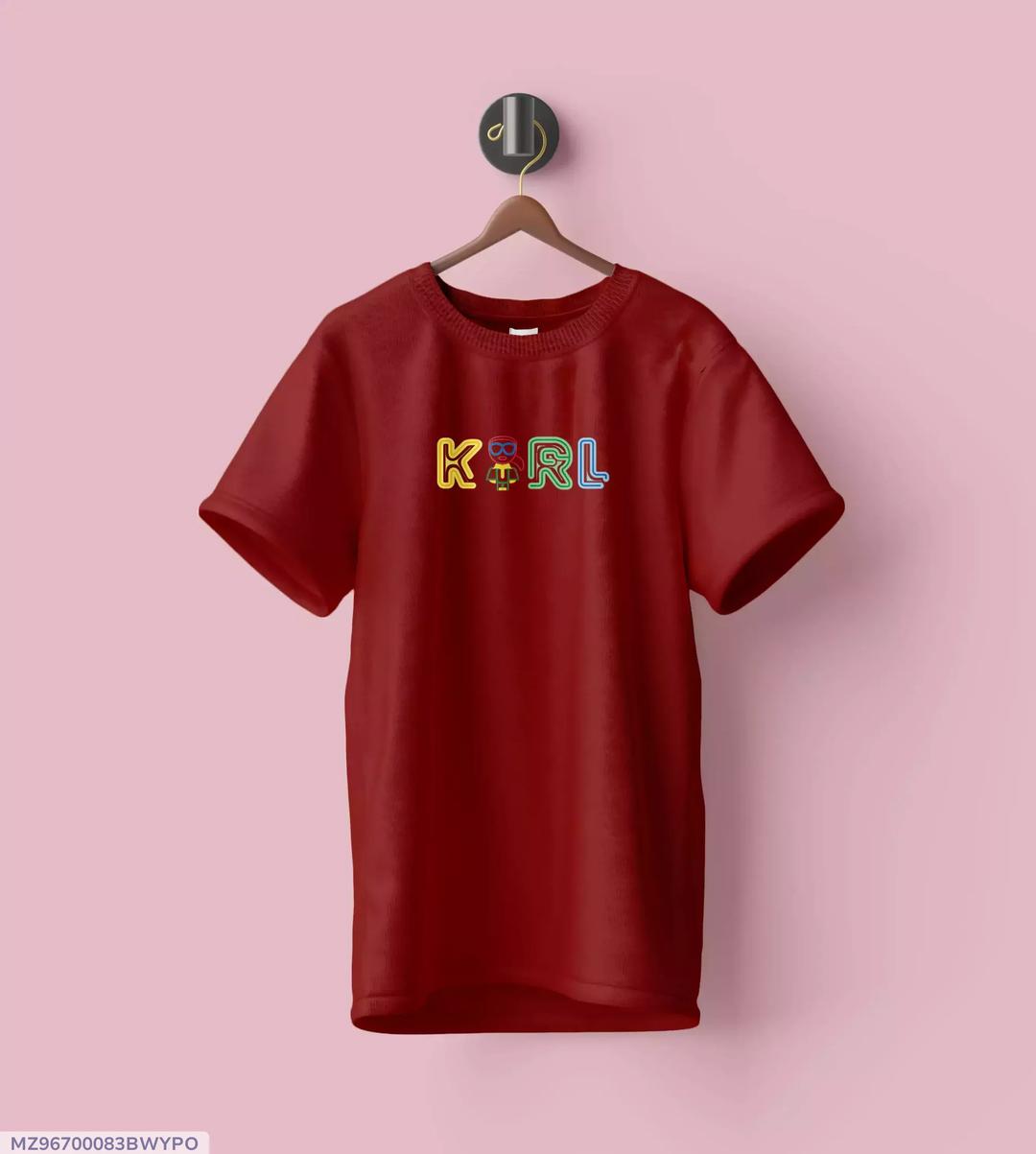 T-Shirt for Men Cotton Printed Graphic T-Shirt - Crewneck